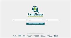 Desktop Screenshot of fahrtfinder.net